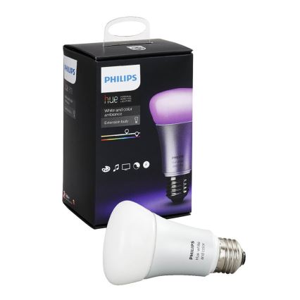 LED Dimmbare Glühbirne Philips Hue WHITE AND COLOR AMBIANCE 1xE27/10W/230V