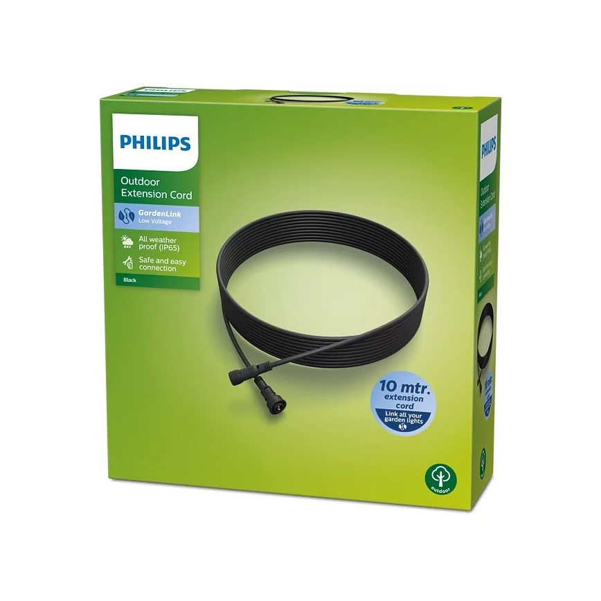 Philips - Außenverlängerungskabel 10m IP65