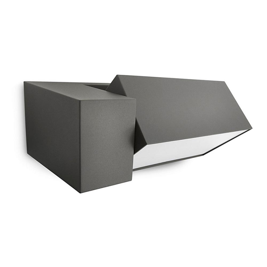Philips - Außenwandleuchte 1xE27/23W/230V IP44 anthrazit