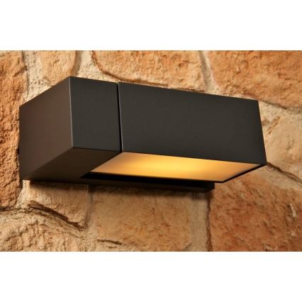 Philips - Außenwandleuchte 1xE27/23W/230V IP44 anthrazit