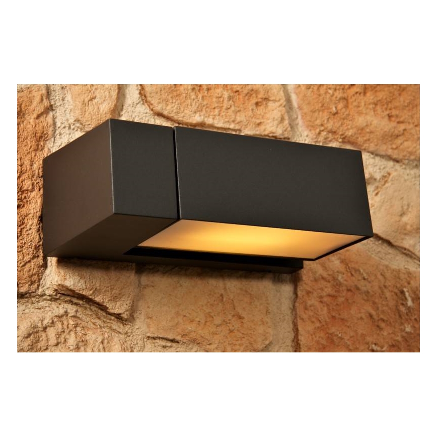 Philips - Außenwandleuchte 1xE27/23W/230V IP44 anthrazit