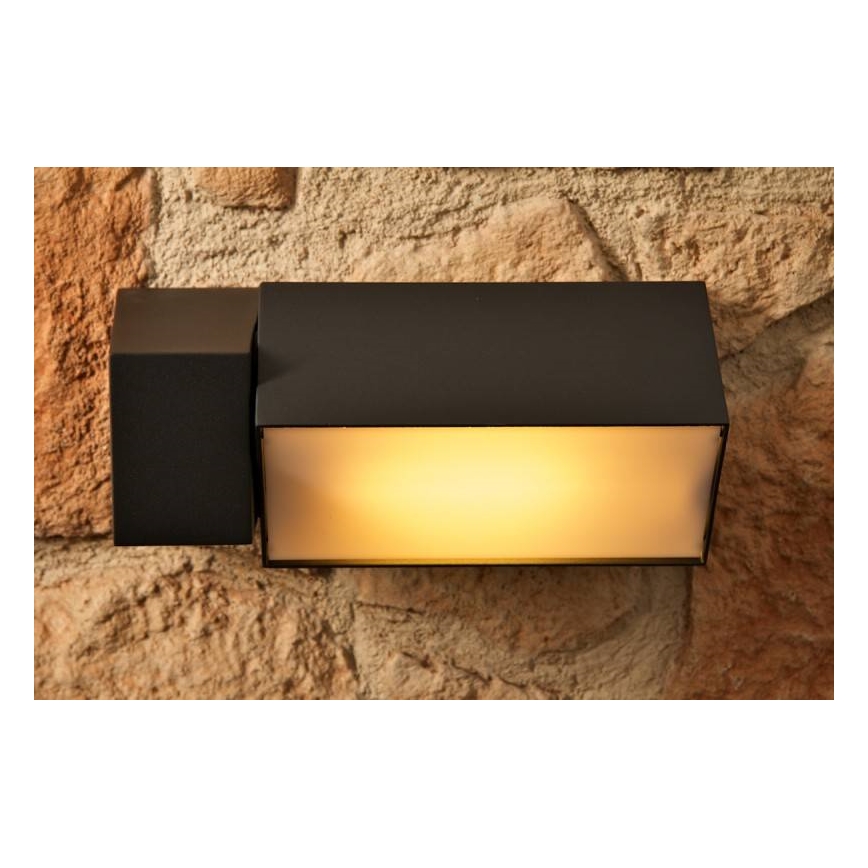 Philips - Außenwandleuchte 1xE27/23W/230V IP44 anthrazit