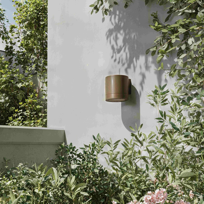 Philips - Außenwandleuchte FYLX 1xGU10/5W/230V braun IP44