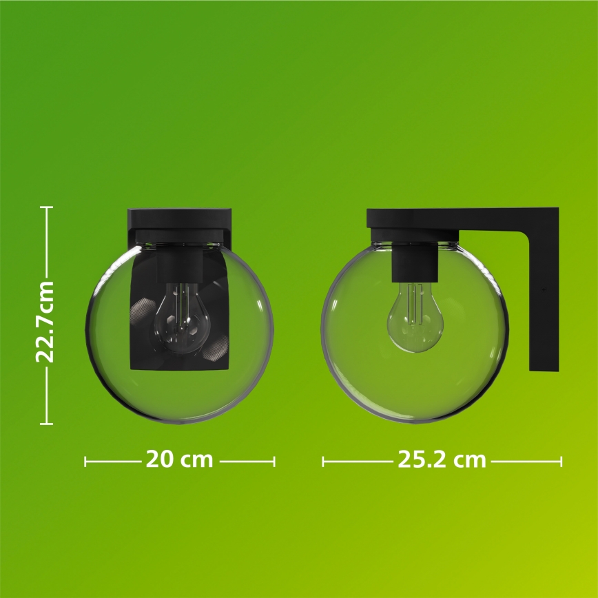 Philips - Außenwandleuchte ULIO 1xE27/25W/230V IP44