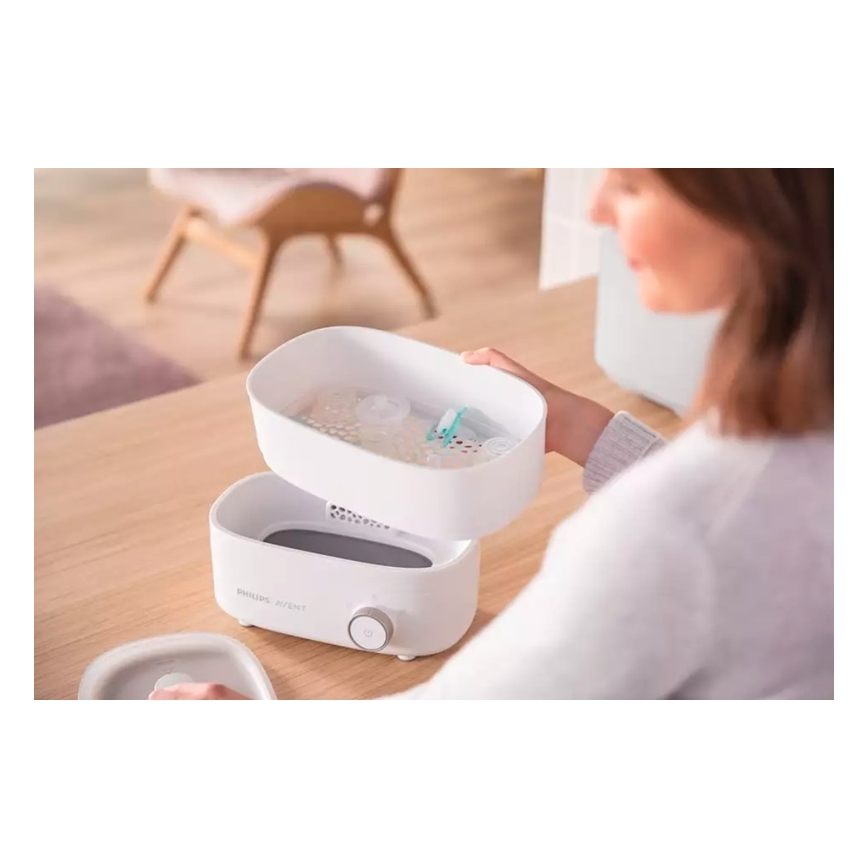 Philips Avent - Elektrischer Dampfsterilisator PREMIUM 3in1