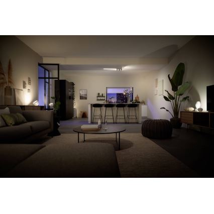 Philips - LED RGBW dimmbares Einbauleuchte CENTRIS LED/25W/230V+3xGU10/5,7W