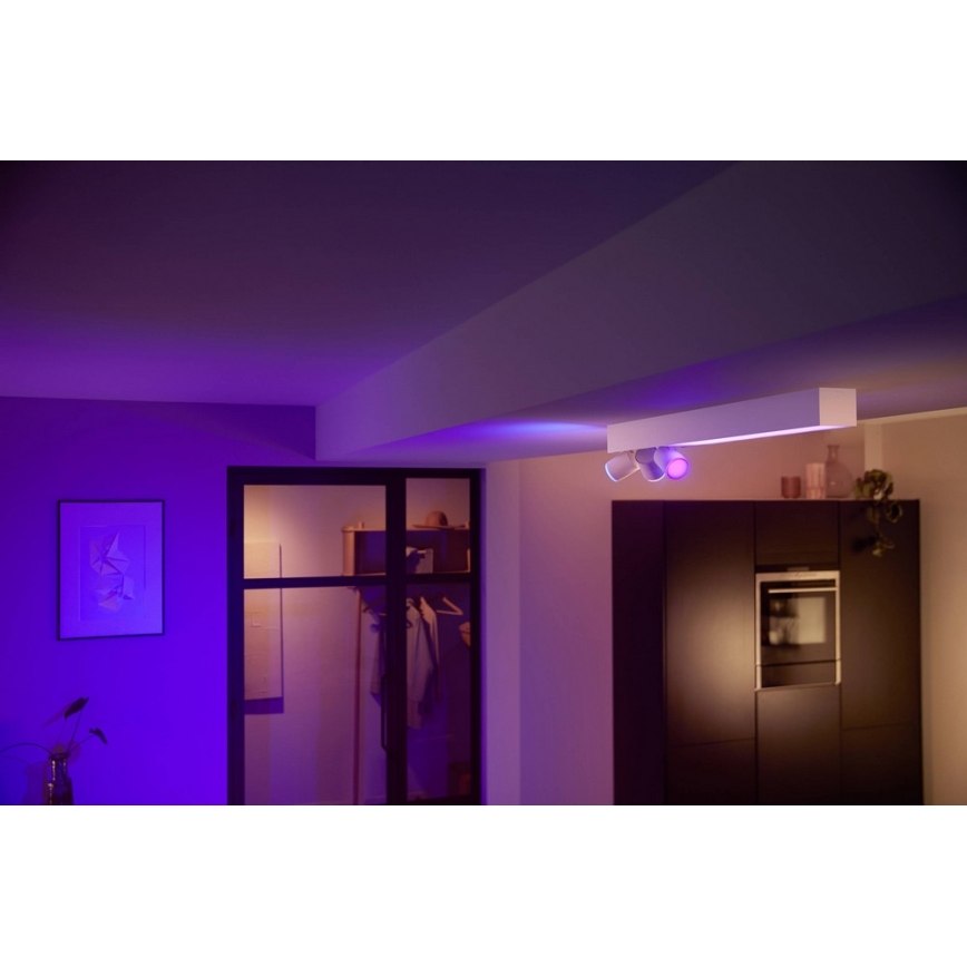 Philips - LED RGBW dimmbares Einbauleuchte CENTRIS LED/25W/230V+3xGU10/5,7W