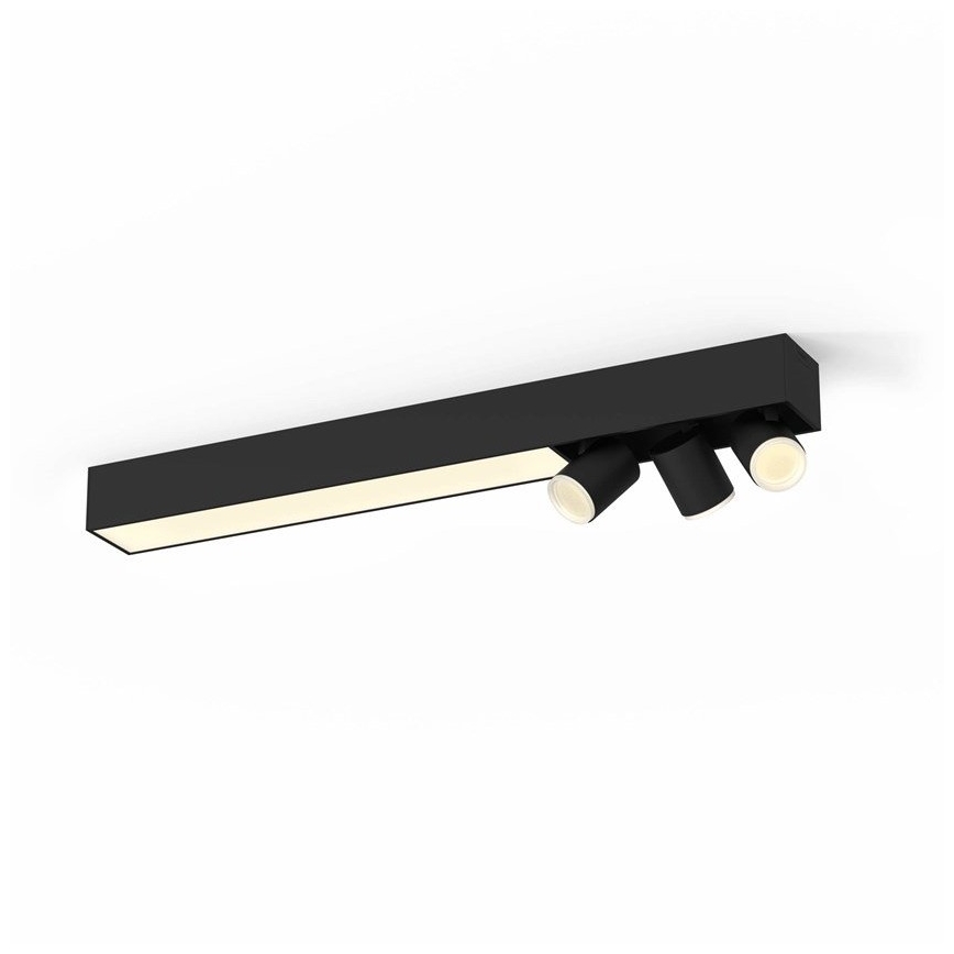 Philips - LED RGBW dimmbares Einbauleuchten LED/25W/230V + 3xGU10/5,7W