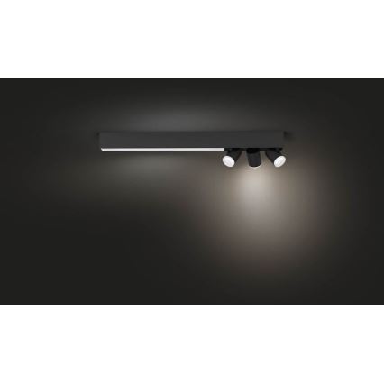 Philips - LED RGBW dimmbares Einbauleuchten LED/25W/230V + 3xGU10/5,7W