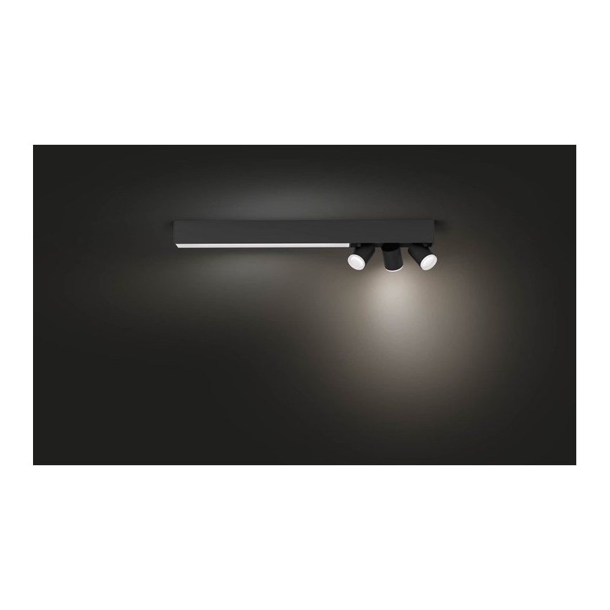 Philips - LED RGBW dimmbares Einbauleuchten LED/25W/230V + 3xGU10/5,7W