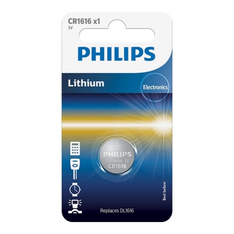 Philips CR1616/00B - Lithium Knopfzelle CR1616 MINICELLS 3V