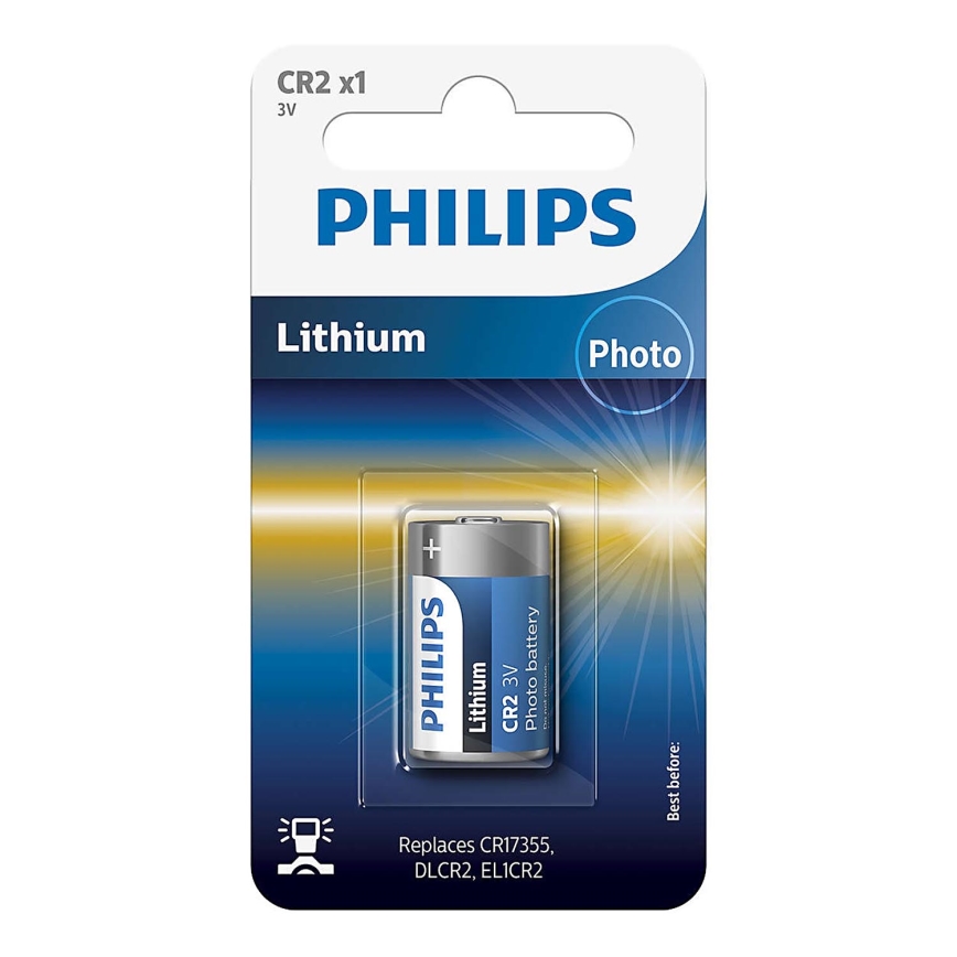 Philips CR2/01B - Lithium-Batterie CR2 MINICELLS 3V