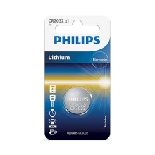 Philips CR2032/01B - Lithium Knopfzelle CR2032 MINICELLS 3V 240mAh