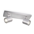 Philips - Deckenstrahler RUNNER 2xGU10/20W/230V