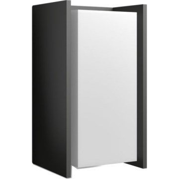 Philips - Dimmbare LED-Außenwandleuchte Hue TURACO White And Color Ambiance 1xE27/8,1W/230V 1000-20000K