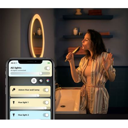 Philips - dimmbare LED Badezimmerleuchte Hue ADORE LED/27W/230V + Fernbedienung