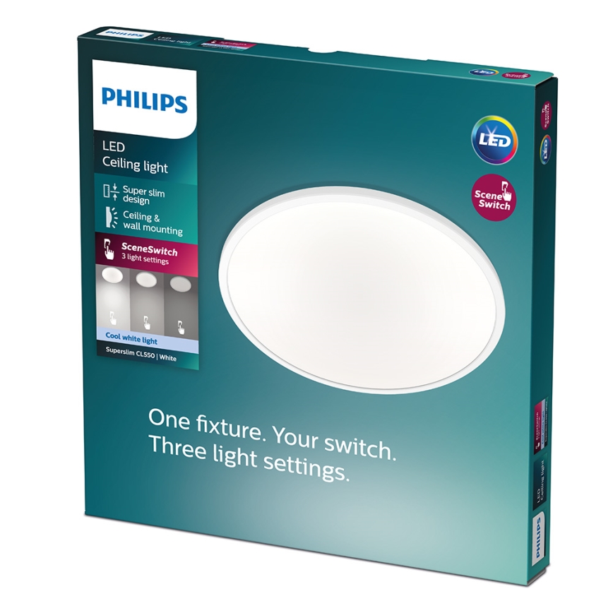 Philips - Dimmbare LED-Deckenleuchte LED/15W/230V 4000K