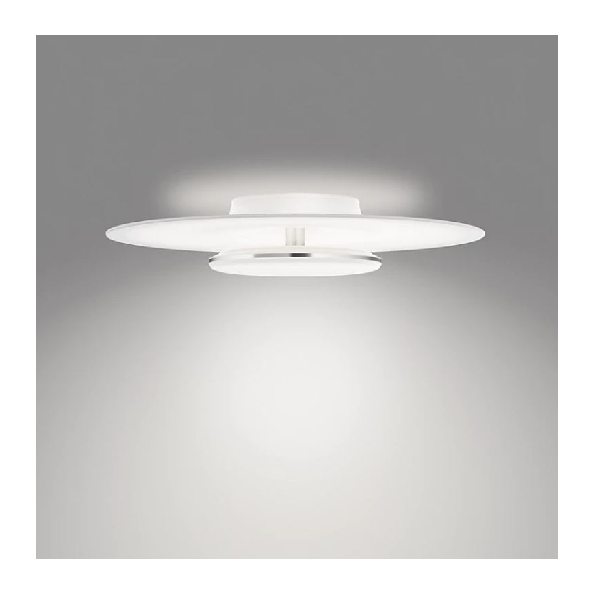 Philips- Dimmbare LED-Deckenleuchte SCENE SWITCH LED/40W/230V 4000K silbern