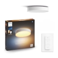 Philips - Dimmbare LED-Deckenleuchte Hue, 33,5 W, 230 V, 2200–6500 K, Ø 425 mm, weiß + Fernbedienung