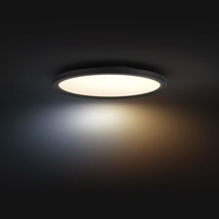 Philips - LED dimmbar Deckenleuchte Hue AURELLE LED/21W/230V 2200-6500K Ø 39,5 cm schwarz