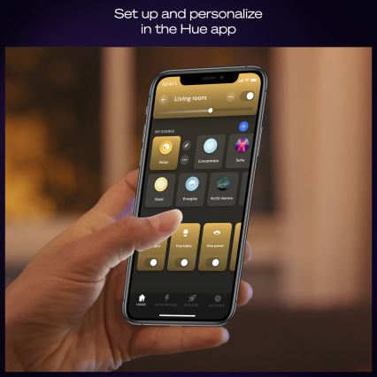 Philips - dimmbare LED-Deckenleuchte Hue AURELLE LED/39W/230V 2200-6500K 60x60 cm weiß