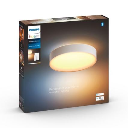 Philips - Dimmbare LED-Deckenleuchte Hue LED/19,2W/230V 2200-6500K d 381 mm weiß + Fernbedienung