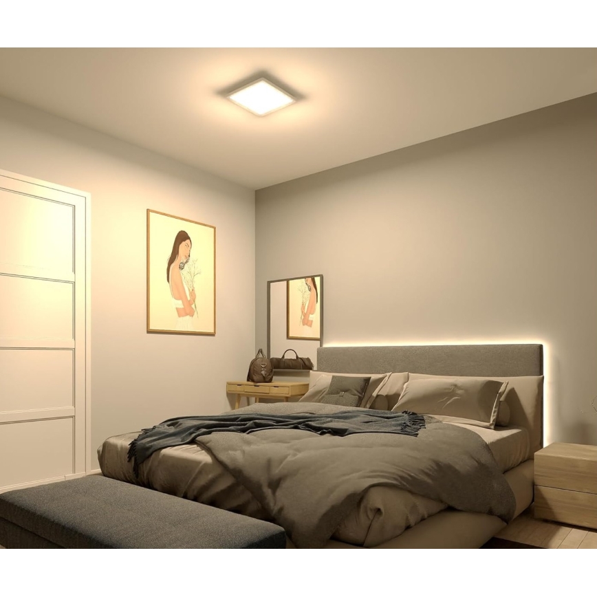 Philips - Dimmbare LED-Deckenleuchte LED/15W/230V 2700K 39,5x39,5 cm