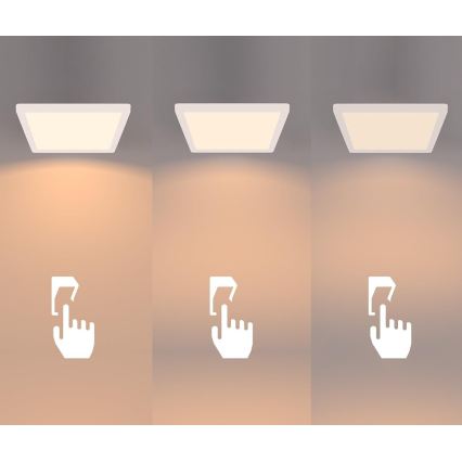 Philips - Dimmbare LED-Deckenleuchte LED/15W/230V 2700K 39,5x39,5 cm