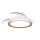 Philips - Dimmbare LED-Deckenleuchte mit Ventilator BLISS LED/35W/230V gold + Fernbedienung