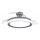 Philips - Dimmbare LED-Deckenleuchte mit Ventilator BLISS LED/35W/230V schwarz + Fernbedienung