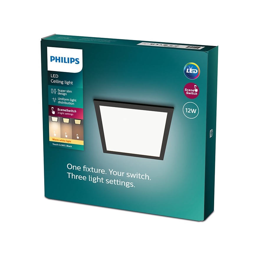 Philips - Dimmbare LED-Deckenleuchte SCENE SWITCH LED/12W/230V 2700K
