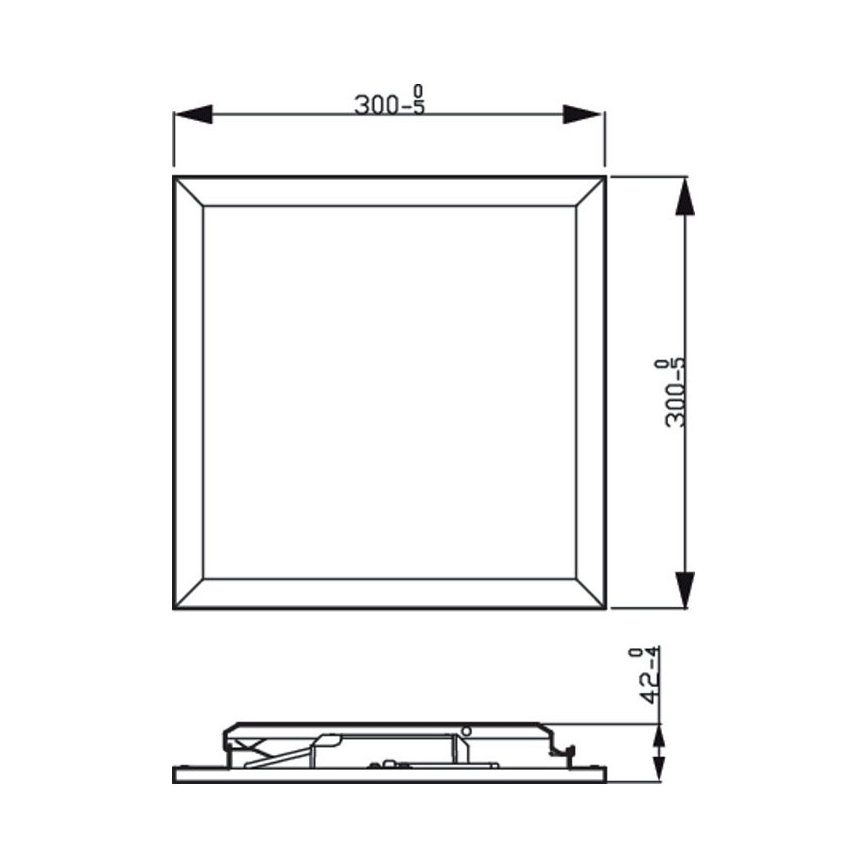 Philips - Dimmbare LED-Deckenleuchte SCENE SWITCH LED/12W/230V 2700K
