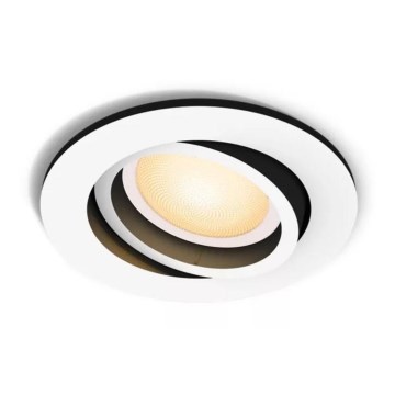 Philips - Dimmbare LED-Einbauleuchte Hue MILLISKIN 1xGU10/4,2W/230V 2200-6500K weiß