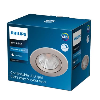 Philips - Dimmbare LED-Einbauleuchte SPARKLE LED/5,5W/230V