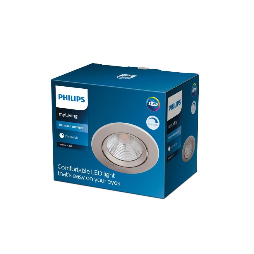 Philips - Dimmbare LED-Einbauleuchte SPARKLE LED/5,5W/230V
