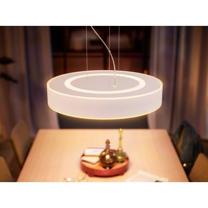 Philips - Dimmbare LED-Hängeleuchte an Schnur Hue LED/33,5W/230V 2200-6500K weiß + Fernbedienung