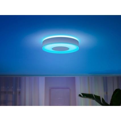 Philips - Dimmbare LED-RGB-Deckenleuchte Hue INFUSE LED/33,5W/230V 2000-6500K d. 381 mm weiß