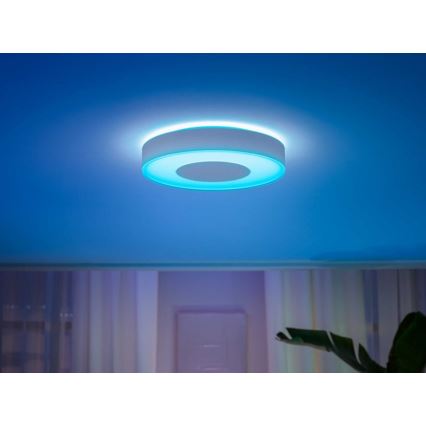 Philips - Dimmbare LED-RGB-Deckenleuchte Hue INFUSE LED/52,5W/230V 2000-6500K d. 425 mm weiß