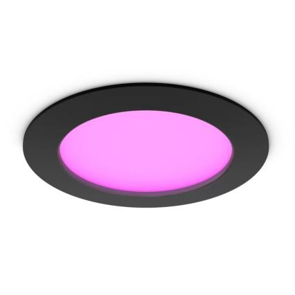 Philips - Dimmbare LED-RGBW-Einbauleuchte für Badezimmer Hue SLIM LED/12W/230V IP44 2200-6500K
