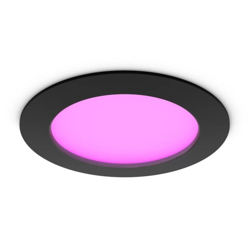 Philips - Dimmbare LED-RGBW-Einbauleuchte für Badezimmer Hue SLIM LED/12W/230V IP44 2200-6500K