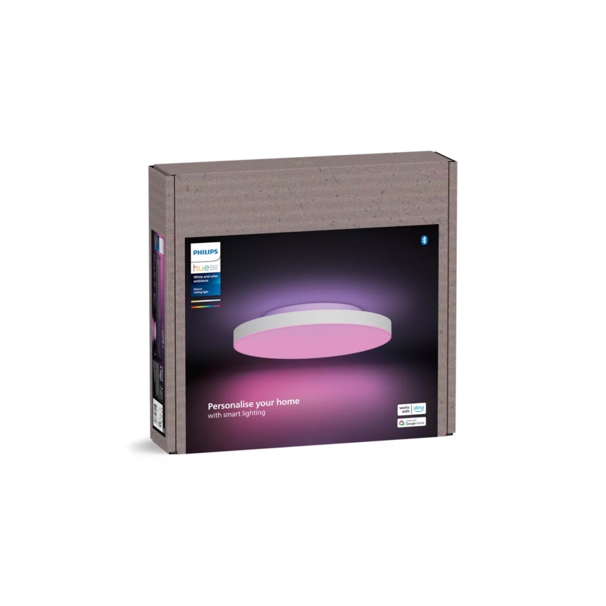 Philips - Dimmbare LED-RGBW-Deckenleuchte Hue DATURA LED/48W/230V 2000-6500K
