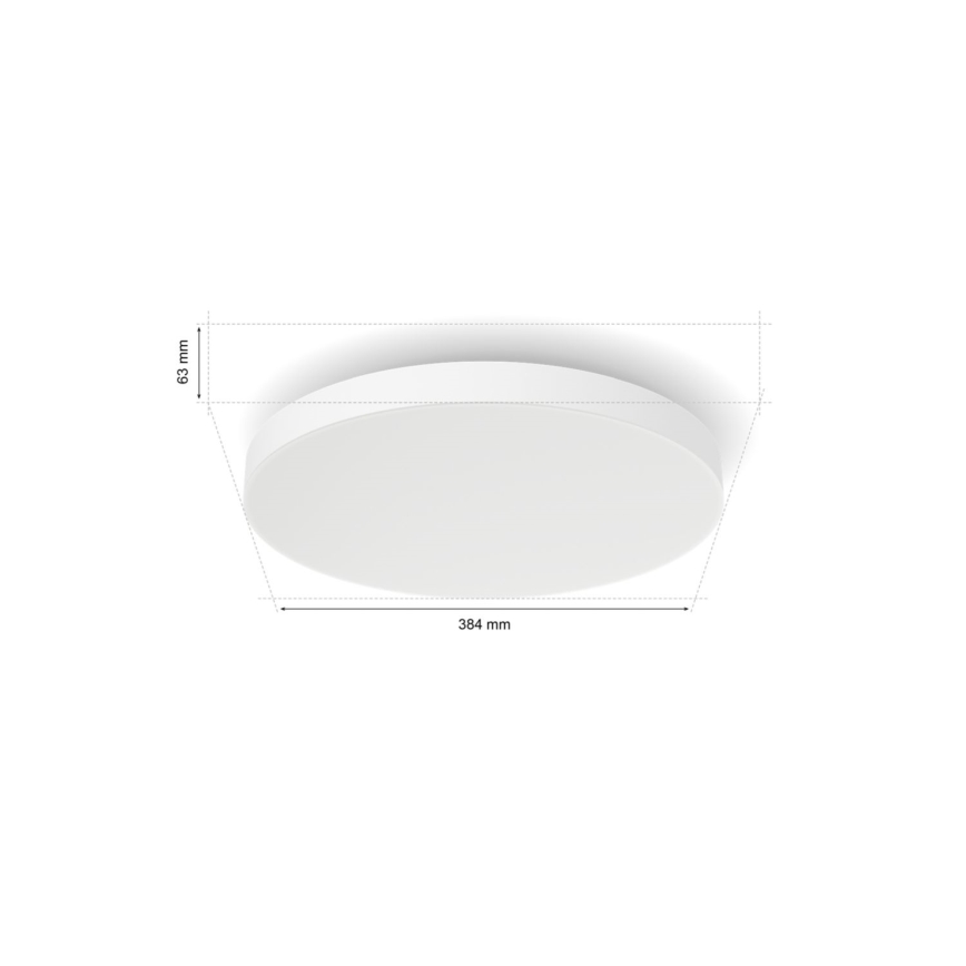 Philips - Dimmbare LED-RGBW-Deckenleuchte Hue DATURA LED/48W/230V 2000-6500K