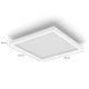 Philips - Dimmbare LED-RGBW-Deckenleuchte Hue SURIMU LED/27W/230V