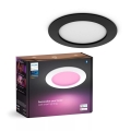 Philips - Dimmbare LED-RGBW-Einbauleuchte für Badezimmer Hue SLIM LED/12W/230V IP44 2200-6500K