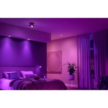 Philips - Dimmbare LED-RGBW-Einbauleuchte Hue CENTURA 1xGU10/4,2W/230V 2000-6500K