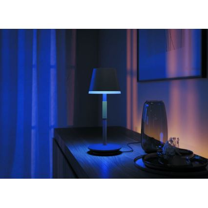 Philips – Dimmbare LED-RGBW-Außenleuchte mit Touch-Funktion Hue GO LED/6,2W/230V 2000-6500K IP54