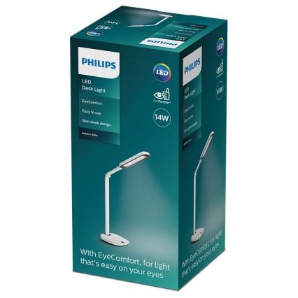 Philips - Dimmbare LED-Tischlampe mit Touch-Funktion LED/14W/230V