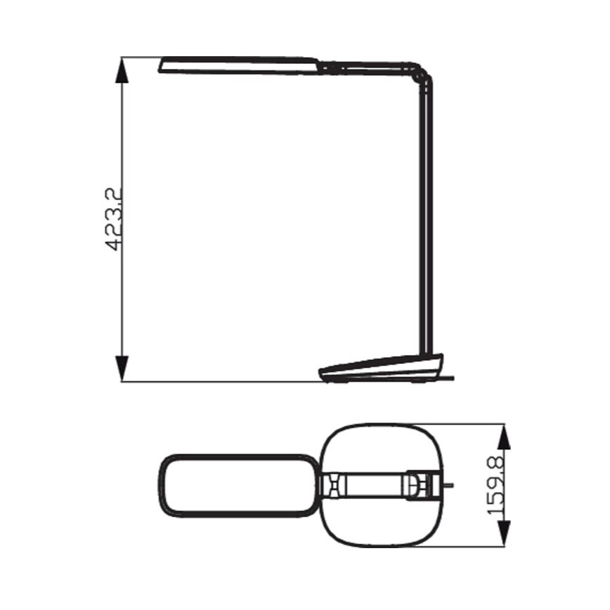 Philips - Dimmbare LED-Tischlampe mit Touch-Funktion LED/14W/230V