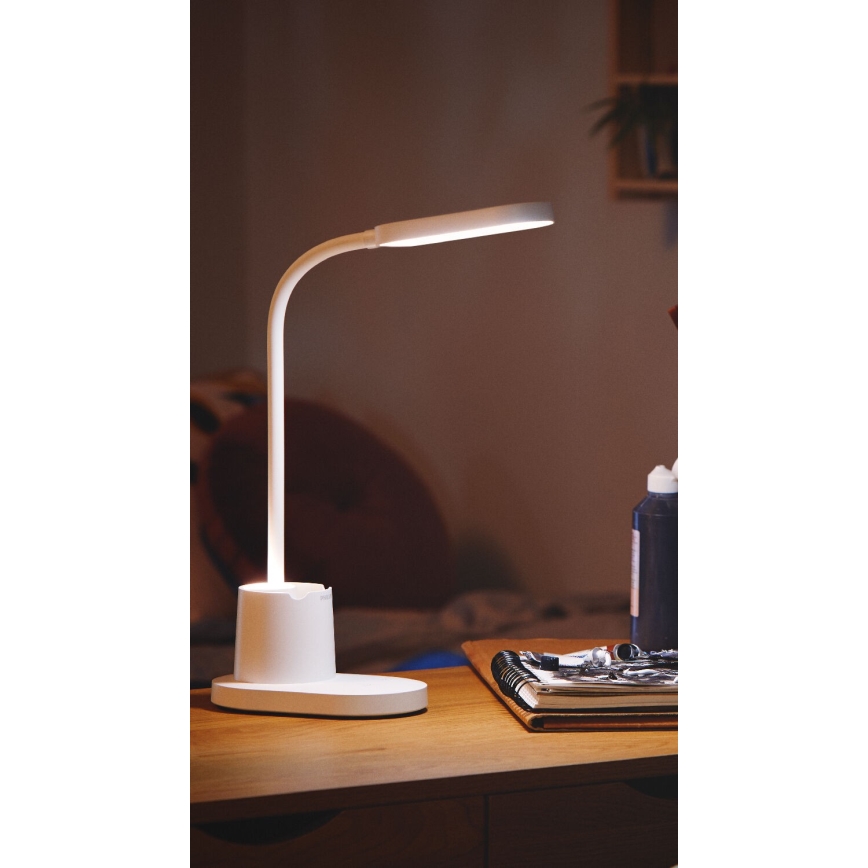 Philips - Dimmbare LED-Tischleuchte mit Touch-Funktion BUCKET LED/7W/5V 1800 mAh 3000/4000/5700K CRI 90