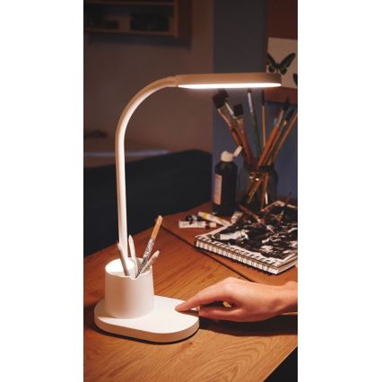 Philips - Dimmbare LED-Tischleuchte mit Touch-Funktion BUCKET LED/7W/5V 1800 mAh 3000/4000/5700K CRI 90